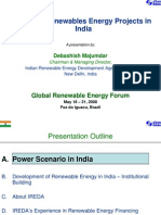 Financing Renewables Energy Projects in India: Global Renewable Energy Forum