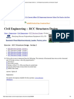 RCC Structures Design Section 2 - Civil Engineering Questions and Answers Page 8