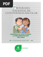 Programa Nacional de Convivencia Escolar