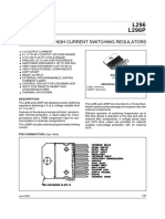 High Current Switching Regulators: Description