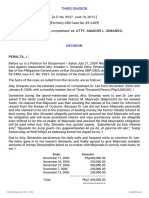 Complainant Vs Vs Respondent: Third Division