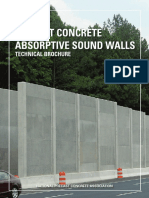 Absorptive Precast Concrete Soundwall Brochure Edited