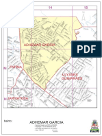 Mapa Do Bairro Adhemar Garcia, Município de Joinville, Out2015