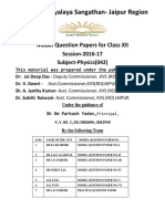 Xii Model Q P Physics