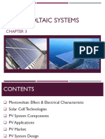 3.1 Photovoltaic Syste