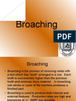 Spline Broaching