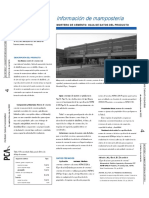 Información de Mampostería MORTERO DE CEMENTO: HOJA DE DATOS DEL PRODUCTO