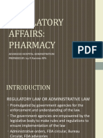 Regulatory Affairs