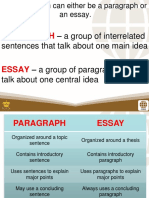 3 Making Your Paragraphs Effective