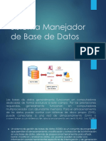 Sistema Manejador de Base de Datos