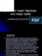 Plants For Major Highways and Major Roads: Landscape Architecture