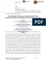 The Viability of Halal Food Industry For Brunei Economic Diversification - Swot Analysis PDF