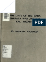 The Date of The Mahabharatha War and The Kali Yugadhi PDF