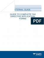 IT-AE-41-G02 - Guide To Complete The Tax Directive Application Forms - External Guide