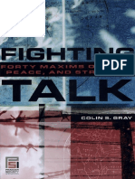 Fighting Talk Forty Maxims On War Peace and Strategy PDF