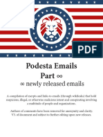 Podesta Emails Roundup