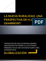 Presentacion. La Nueva Ruralidad. Grammont