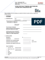 Essential Information For Fault Finding and Problem Solving in Installations With Frigopack Fep