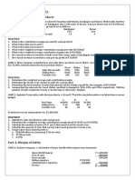 Topic 3: CVP Analysis: Part 3. BEP On Multiple Products