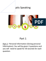 Aptis Speaking Phrases