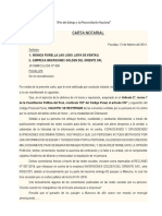 Carta Notarial Aloha