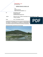 Informe Planta Concentradora Las Lomas Doradas 2017