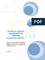 Gestao Tempo Organizacao Trabalho EXERCICIOS PDF