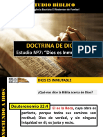 Discipulado #7 Dios Es Inmutable