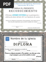 Diplomas Cristianos