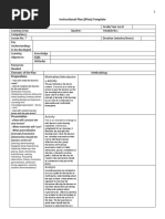 Lesson Plan Template