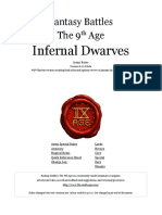 9TH AGE Infernal Dwarves PDF