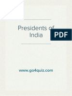 Presidents of India: General Knowledge Quiz Questions and Answers