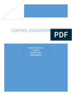 Control Engineering Lab: Omair Akhtar 120526 Bemts (6A) Assignment