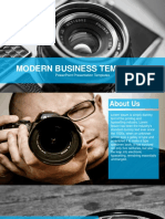 FF0067 01 Free Modern Powerpoint Template Design 16x9