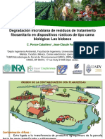 Degradación Microbiana de Residuos de Tratamiento Fitosanitario en Dispositivos Rústicos de Tipo Cama Biológica - Las Biobacs