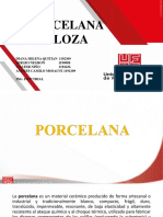 Porcelana y Loza