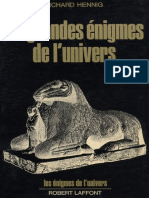 Ebook Les Grandes Enigmes de L Univers - Richard Hennig