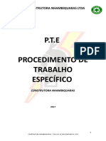 Procedimento de Trabalho Específico