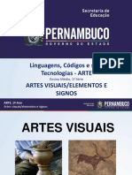 Artes Visuais Elementos e Signos