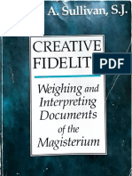 Sullivan, Creative Fidelity Interpreting Documents Magisterium