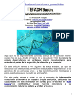 El ADN Basura Nuestro Portal A La Transformación PDF