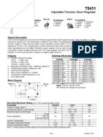 Adjustable Precision Shunt Regulator: General Description