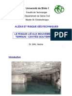 Aléas Et Risques Geotechniques PDF