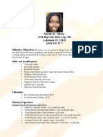 Marthes Resume