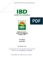 Diretrizes para O Padrão de Qualidade Orgânico Ibd