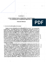 01 Eduardo Rabossi - Cómo Explicar Lo Mental. Cuestiones...