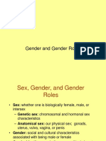 Gender and Gender Roles