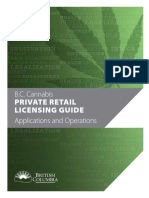 Cannabis Private Retail Licensing Guide