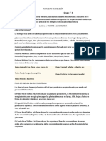 ACTIVIDAD de BIOLOGÍA Ecosistemas y Cadenas Alimenticias