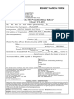 Registration Form: "Hands - On Protection Relay School"